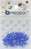 Бусины Preciosa "Биконус Sapphire", 3,6x4 мм, 50 шт, арт. 451-69-302