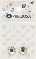 Стразы пришивные Preciosa "Вива Crystal ", 2 отверстия, 12 мм, 2 шт, арт. 438-61-302
