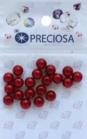 Хрустальный жемчуг Preciosa "Red", 6 мм, 20 шт, арт. 131-10-011