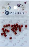 Хрустальный жемчуг Preciosa "Red", 4 мм, 25 шт, арт. 131-10-011