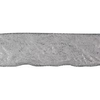 Лента упаковочная (органза), 63 мм x 10 м, цвет: серебро, арт. 98-0049