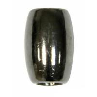 Наконечник "Бочонок", 13x9 мм, цвет: черный никель, арт. 0305-5013