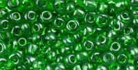 Бисер "Астра", 6/0, 500 грамм, цвет: 7B (зеленый (прозрачный)), арт. 7701422