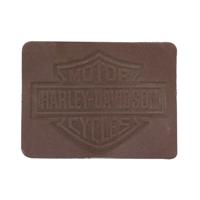 Термоаппликация "Харли Дэвидсон", 7x5,2 см, дизайн №10 (цвет: светлый шоколад), арт. 552168