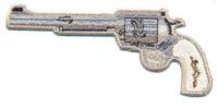 Термоаппликация Hobby&Pro "Пистолет", 5x11 см, арт. 678161