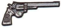 Термоаппликация Hobby&Pro "Пистолет", 5x10 см, арт. 678158