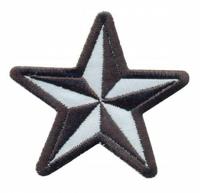 Термоаппликация Hobby&Pro "Звезда", 7x7,5 см, арт. 7701763
