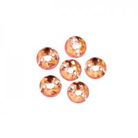 Стразы пришивные Астра (круглые), 6,5 мм, цвет: розовый, 25 штук, арт. 7701643