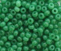 Бисер ассорти 10/0 "Preciosa", 50 грамм, цвет: зеленый 46, арт. 163142
