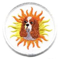 Термоаппликация Hobby&Pro "Солнечный пёс", 6 см, арт. AD1010