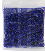 Бисер ассорти "Preciosa", стеклярус, 50 грамм, цвет: синий 06, арт. 163142