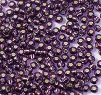Бисер ассорти 10/0 "Preciosa", 50 грамм, цвет: фиолетовый 08, арт. 163142