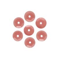 Пайетки граненые "Астра", 6 мм (цвет №D2, матовый розовый), 10 упаковок по 10 грамм (количество товаров в комплекте: 10)