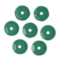 Пайетки граненые "Астра", 6 мм (цвет №D13, матовый зеленый), 10 упаковок по 10 грамм (количество товаров в комплекте: 10)