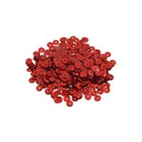 Пайетки граненые "Астра", 6 мм (цвет №50103, красный голограмма), 10 упаковок по 10 грамм (количество товаров в комплекте: 10)