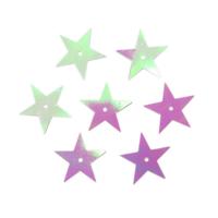 Пайетки Астра "Звездочки", 20 мм (цвет №319, светло-розовый перламутр), 10 упаковок по 10 грамм (количество товаров в комплекте: 10)