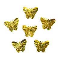 Пайетки Астра "Бабочки", 18x23 мм (цвет №А20, золото голограмма), 10 упаковок по 10 грамм (количество товаров в комплекте: 10)
