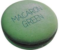 Зеркало карманное Dewal Beauty "Макарони", круглое, зеленое, 6x6х1,5 см