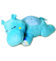 Светильник-проектор звездного неба "Dozing Hippo"
