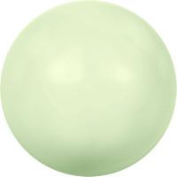 Бусины стеклянные "Swarovski", под жемчуг (цвет: нежно-салатовый, green 967), 4 мм, 5 штук, арт. 5810