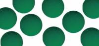 Половинки бусин "Rayher", матовые (цвет: зеленый), 5 мм, 60 штук, арт. 1509229
