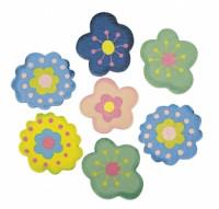 Фигурки для декорирования Rayher "Цветы", 2,5 см, 10 штук, арт. 8645400