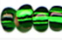 Бисер Bugles "Preciosa", 1 дюйм, 50 грамм, цвет: 57060 темно-зеленый, арт. 351-22001