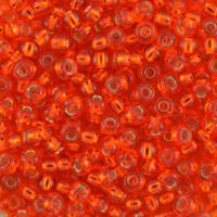 Бисер "Preciosa", круглый 6, 10/0, 500 грамм, цвет: 97030 (Ф198) ярко-оранжевый