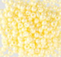 Бисер "Preciosa", круглый 4, 10/0, 500 грамм, цвет: 16286 (Ф303) светло-желтый