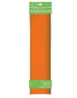 Бумага для творчества зефирная "Фоамиран", 50x140 см, цвет: оранжевый