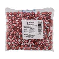 Набор нескольких видов бусин "Pearl", 250 грамм, цвет: красный