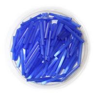 Бисер Bugles "Preciosa", 20 мм, 50 грамм, цвет: 35061 темно-голубой, арт. 351-12001