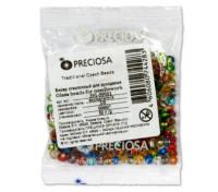 Бисер ассорти 3/0 "Preciosa", 50 грамм, цвет: 00007 разноцветный, арт. 391-99001