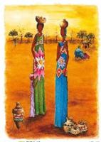 Бумага рисовая для декупажа Renkalik "Африканские женщины 2", 50х70 см
