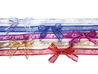 Лента подарочная текстильная "Узор", 2,5 см x 2,75 м, арт. TZ 11069