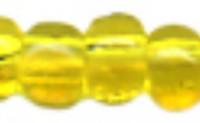 Бисер Farfalle "Preciosa", 2x4 мм, 50 грамм, цвет: 80010 желтый, арт. 321-90001