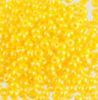 Бисер "Preciosa", круглый 4, 500 грамм, цвет: 88110 (Ф223) желтый