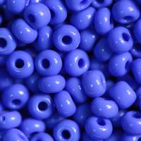 Бисер "Preciosa", круглый 2, 500 грамм, цвет: 33040 (Ф172) голубой
