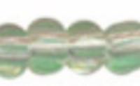 Бисер "Preciosa", полосатый, 50 грамм, 06/0, цвет: 00851 прозрачный/салатовый, арт. 311-19001