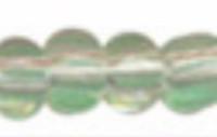 Бисер "Preciosa", полосатый, 50 грамм, 08/0, цвет: 00851 прозрачный/салатовый, арт. 311-19001