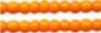Бисер "Preciosa", круглый 11/0, 50 грамм, цвет: 93110 оранжевый, арт. 311-19001
