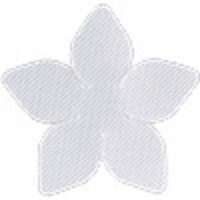 Украшения текстильные "Gamma" (50 штук), цвет: белый, арт. FVL-01, диаметр 3 см