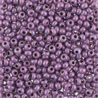 Бисер "Preciosa", круглый 7, 10/0, 500 грамм, цвет: 46025 (Ф454) темно-сиреневый