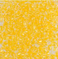 Бисер "Preciosa", круглый 5, 10/0, 500 грамм, цвет: 38986 (Ф373) желтый