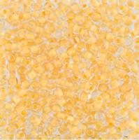 Бисер "Preciosa", круглый 5, 10/0, 500 грамм, цвет: 38381 (Ф597) желтый