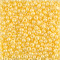Бисер "Preciosa", круглый 5, 10/0, 500 грамм, цвет: 63181 (Ф619) желтый