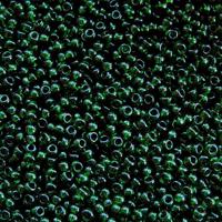 Бисер "Preciosa", круглый 5, 10/0, 500 грамм, цвет: 50150 (Ф111) темно-зеленый