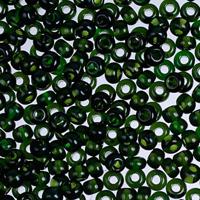 Бисер "Preciosa", круглый 5, 10/0, 500 грамм, цвет: 50290 (Ф188) темно-зеленый