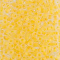 Бисер "Preciosa", круглый 5, 10/0, 500 грамм, цвет: 38386 (Ф205) желтый матовый
