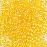 Бисер "Preciosa", круглый 4, 10/0, 500 грамм, цвет: 86010 (Ф148) желтый